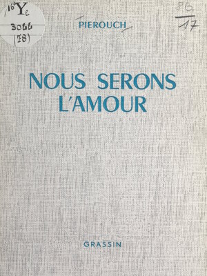 cover image of Nous serons l'amour